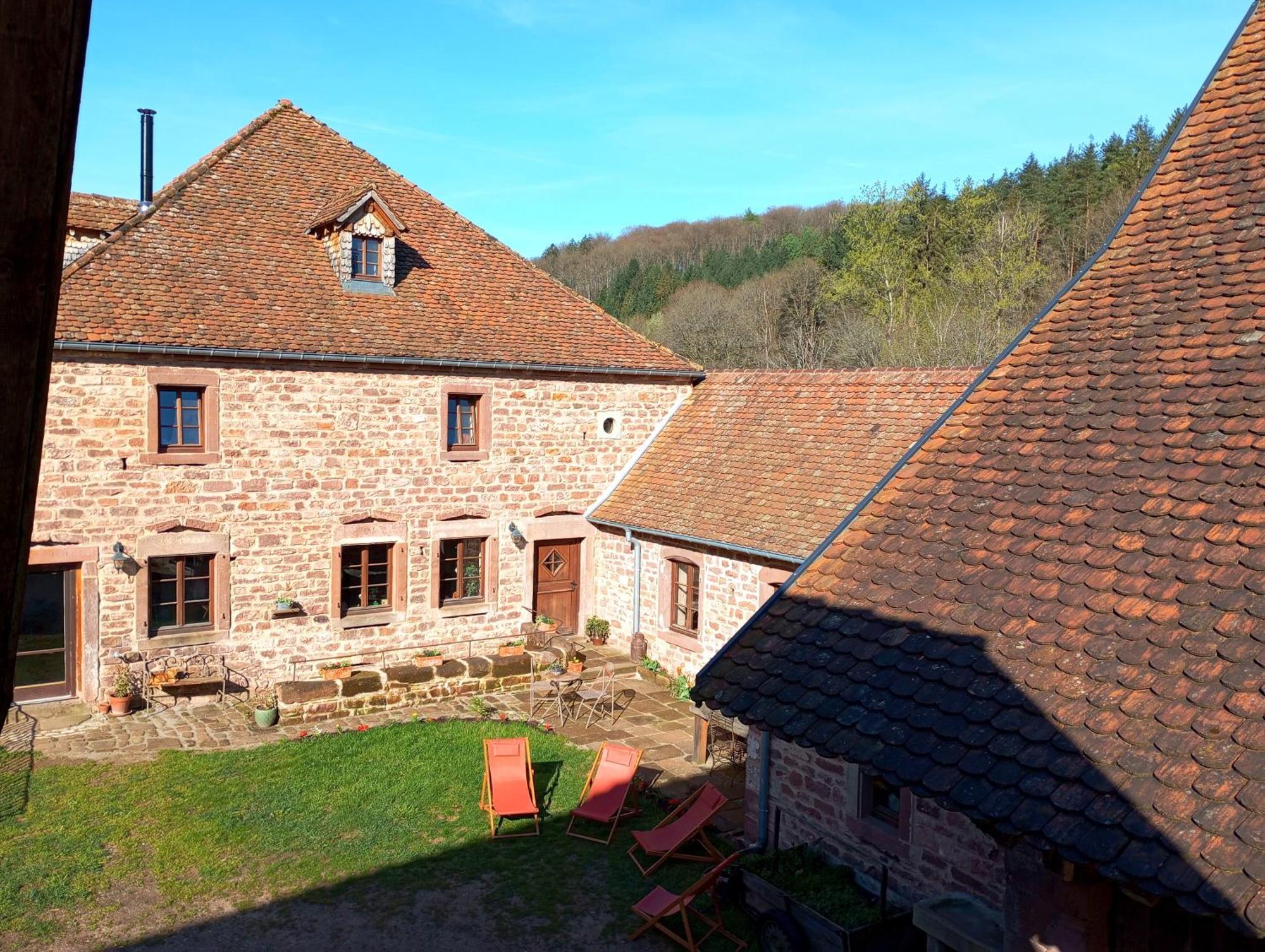 Maison D'Hotes De Charme - Ancien Moulin En Pleine Nature - La Paulusmuehle Soucht Dış mekan fotoğraf