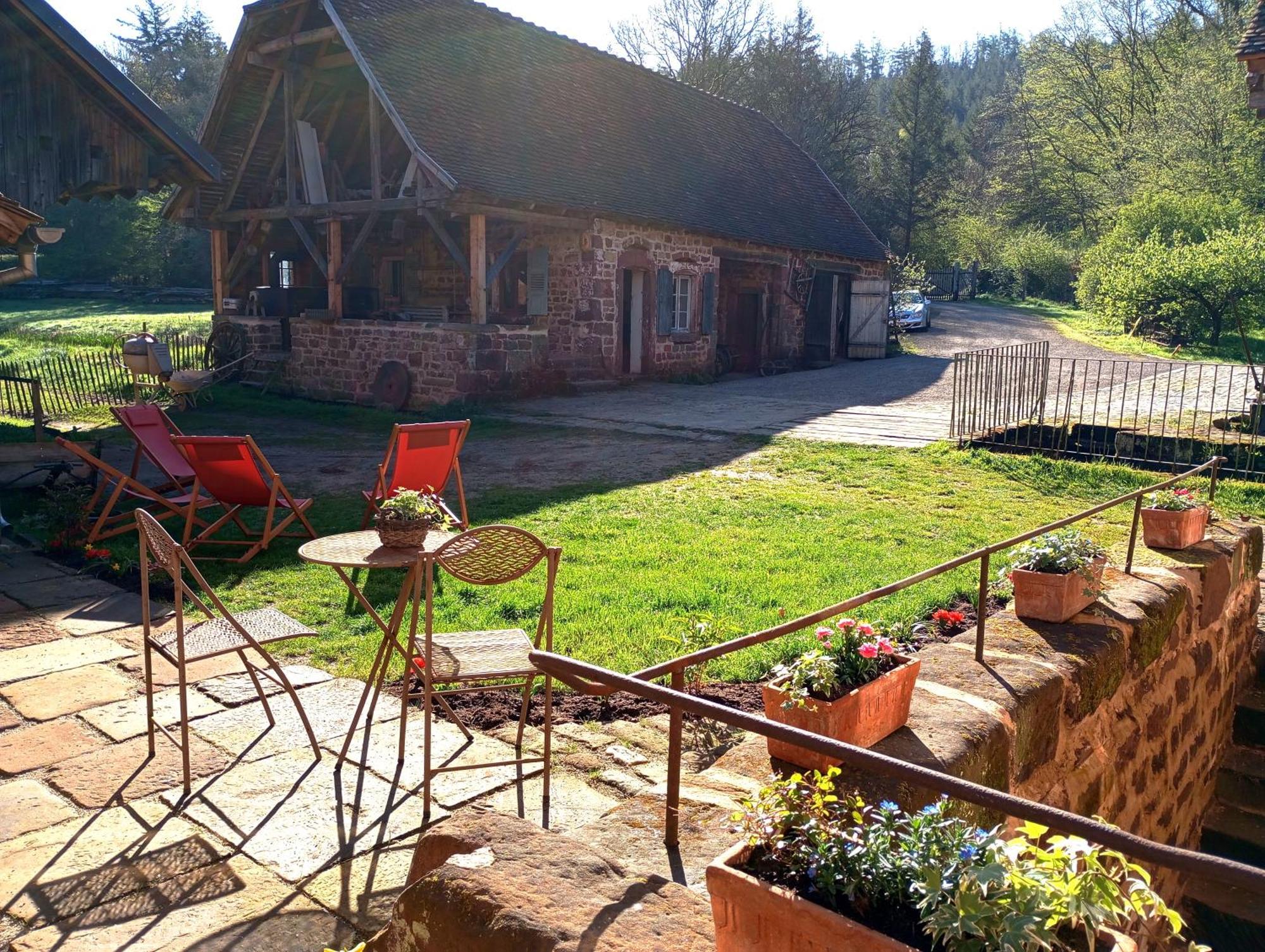 Maison D'Hotes De Charme - Ancien Moulin En Pleine Nature - La Paulusmuehle Soucht Dış mekan fotoğraf