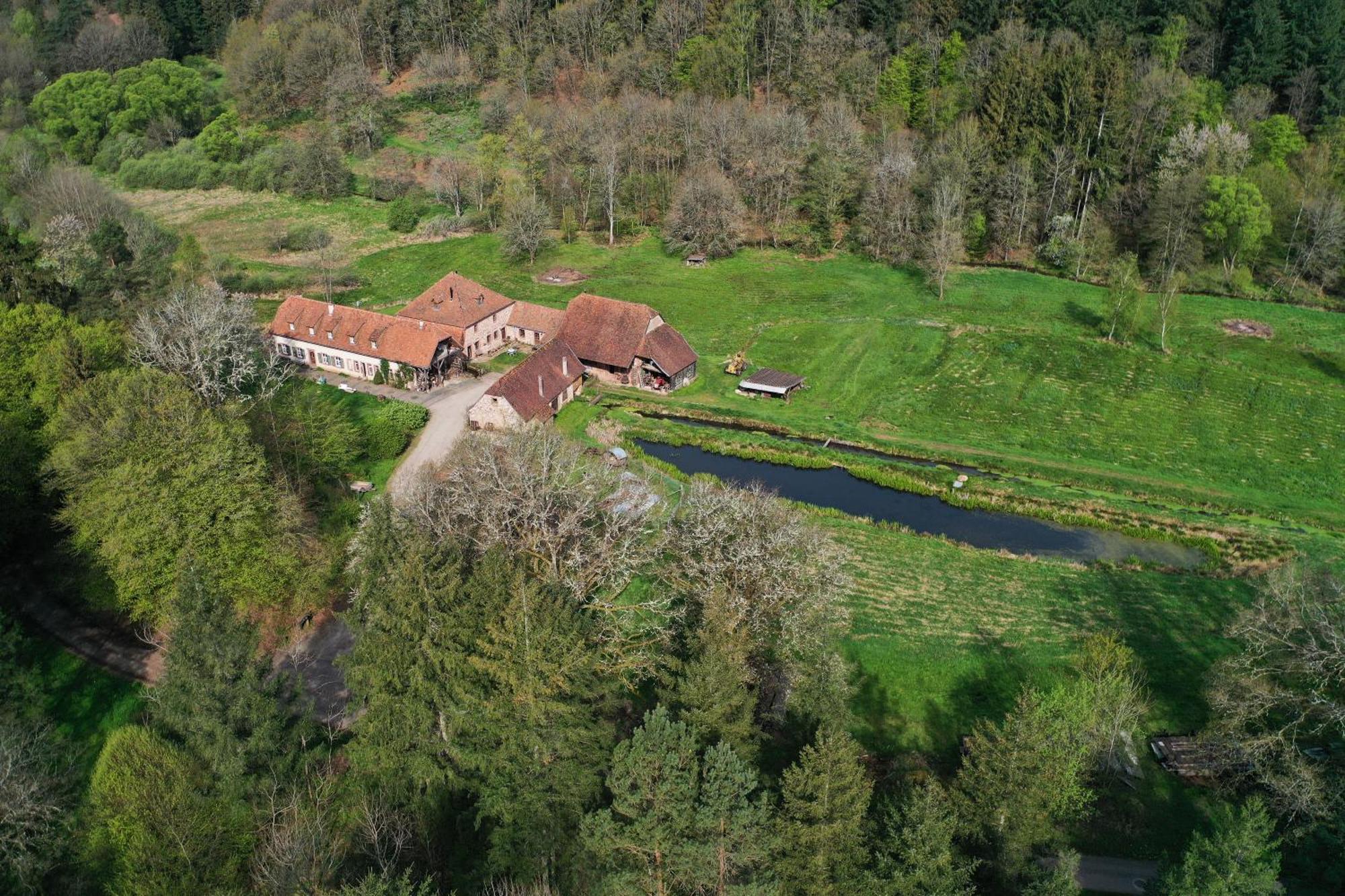 Maison D'Hotes De Charme - Ancien Moulin En Pleine Nature - La Paulusmuehle Soucht Dış mekan fotoğraf