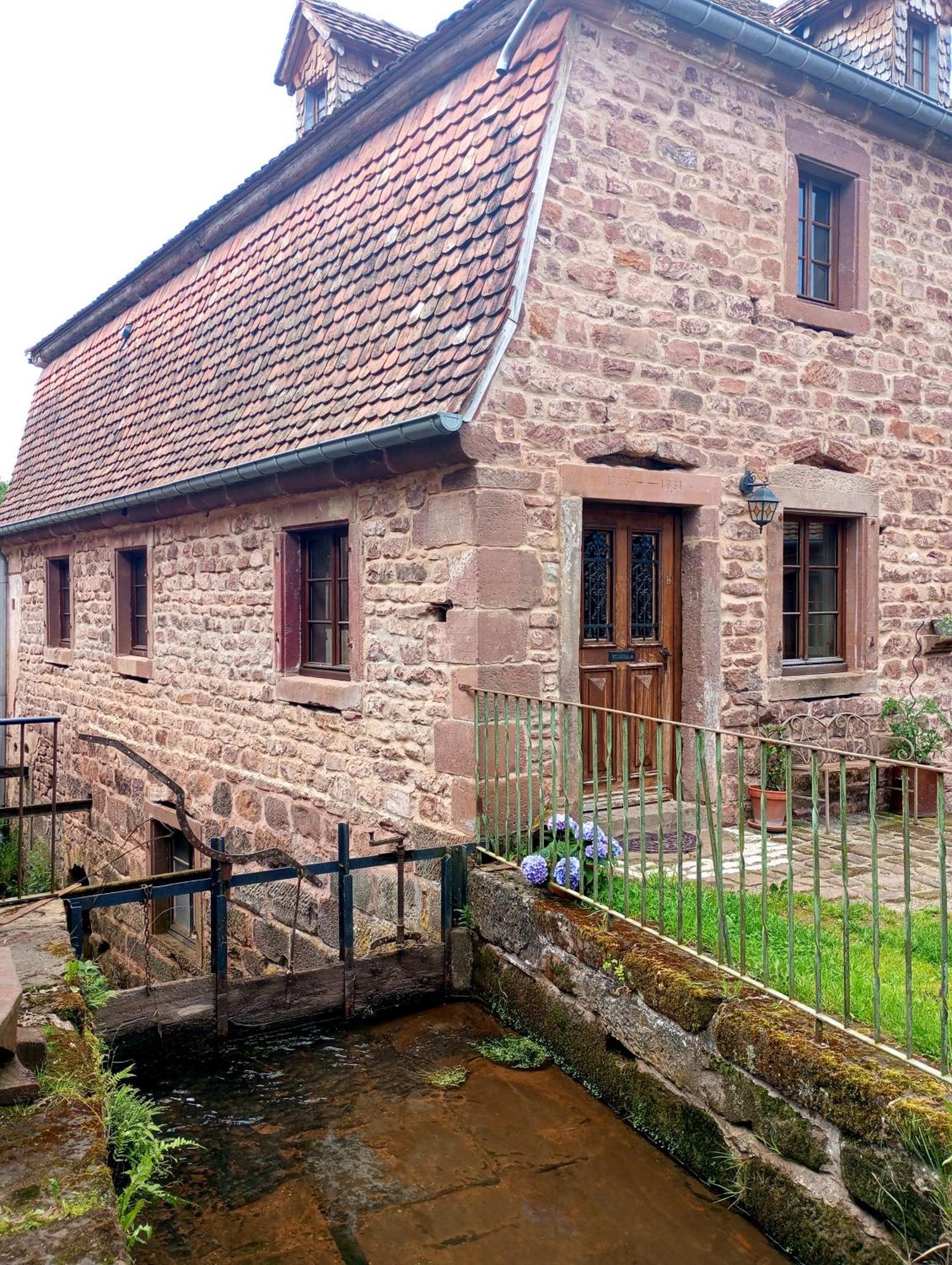 Maison D'Hotes De Charme - Ancien Moulin En Pleine Nature - La Paulusmuehle Soucht Dış mekan fotoğraf